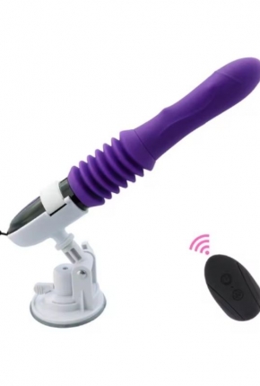 Telescopic Uzaktan Kumandal Seks Makinesi Vibratr